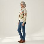 Andrée | Cardigan à motif de fleurs sauvages