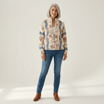 Andrée | Cardigan à motif de fleurs sauvages