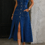 Adeline - Robe gilet ouverte devant