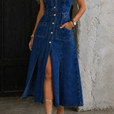 Adeline - Robe gilet ouverte devant