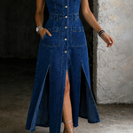 Adeline - Robe gilet ouverte devant