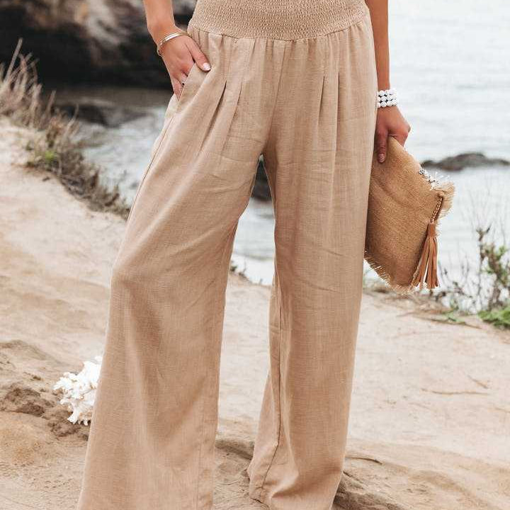 Aileen | Pantalon large de plage
