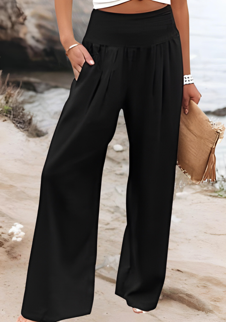Aileen | Pantalon large de plage