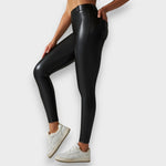 Alice | Legging effet cuir sculptant