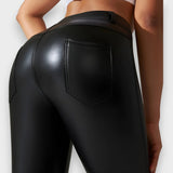 Alice | Legging effet cuir sculptant