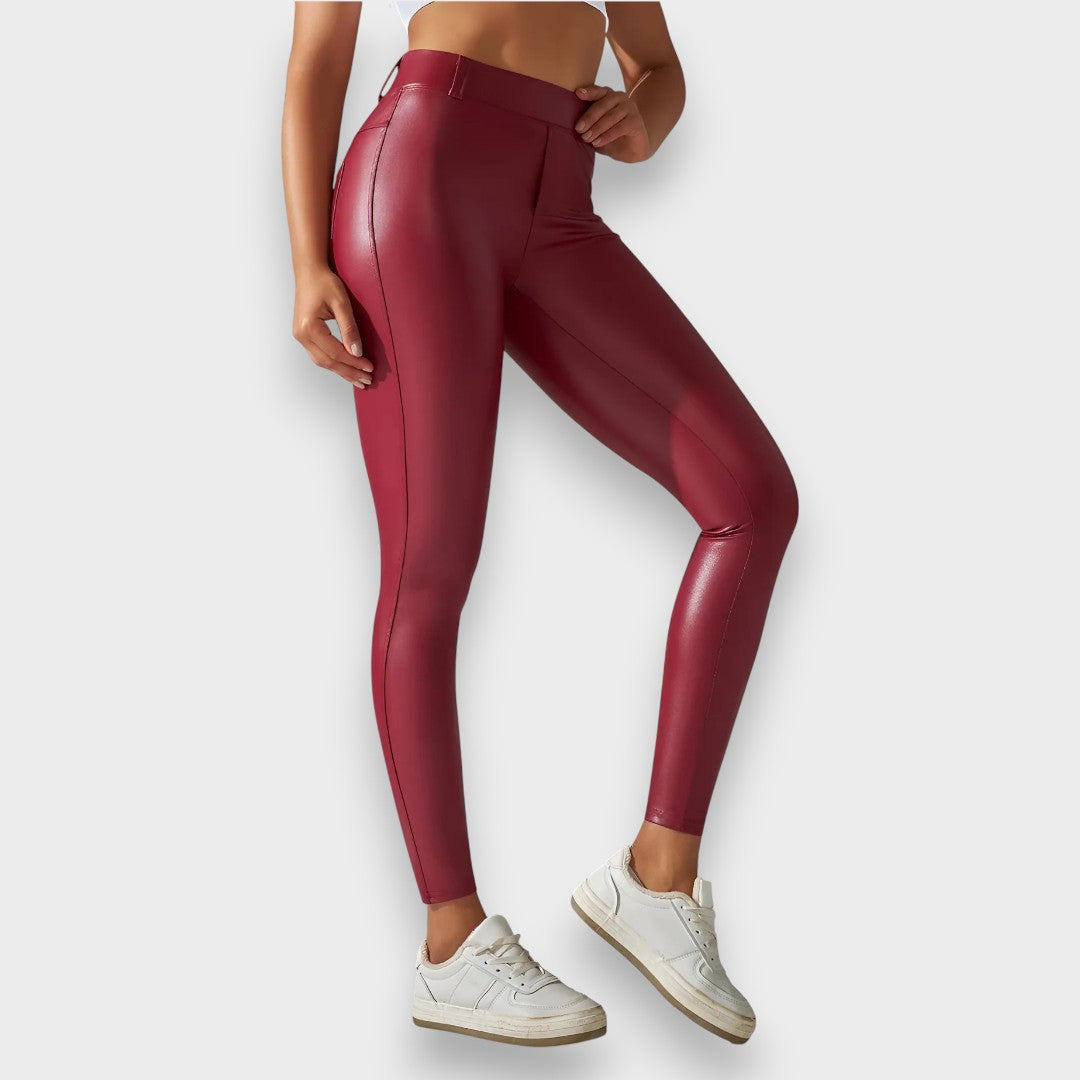 Alice | Legging effet cuir sculptant