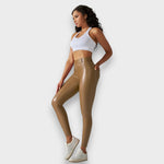 Alice | Legging effet cuir sculptant