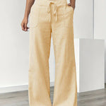 Alina | Pantalon rayé élégant à poches
