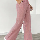Alina | Pantalon rayé élégant à poches