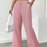 Alina | Pantalon rayé élégant à poches