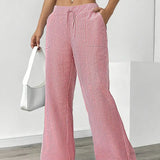 Alina | Pantalon rayé élégant à poches