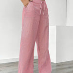 Alina | Pantalon rayé élégant à poches