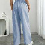 Alina | Pantalon rayé élégant à poches