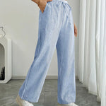 Alina | Pantalon rayé élégant à poches
