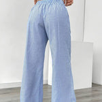 Alina | Pantalon rayé élégant à poches