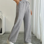 Alina | Pantalon rayé élégant à poches