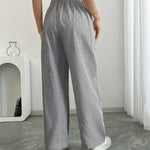 Alina | Pantalon rayé élégant à poches
