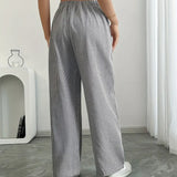 Alina | Pantalon rayé élégant à poches
