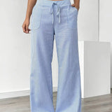 Alina | Pantalon rayé élégant à poches