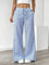 Alina | Pantalon rayé élégant à poches