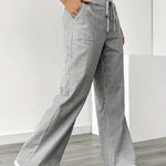 Alina | Pantalon rayé élégant à poches