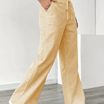 Alina | Pantalon rayé élégant à poches