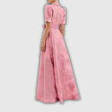 Anabella | Robe à manches courtes bouffantes