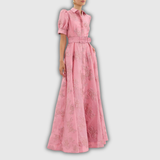 Anabella | Robe à manches courtes bouffantes