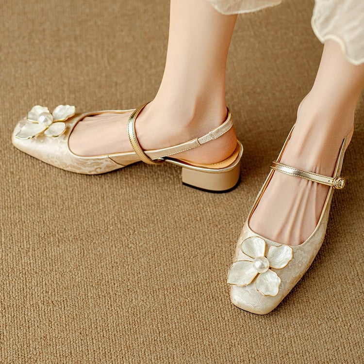 Arabella | Chaussures élégantes à détail floral