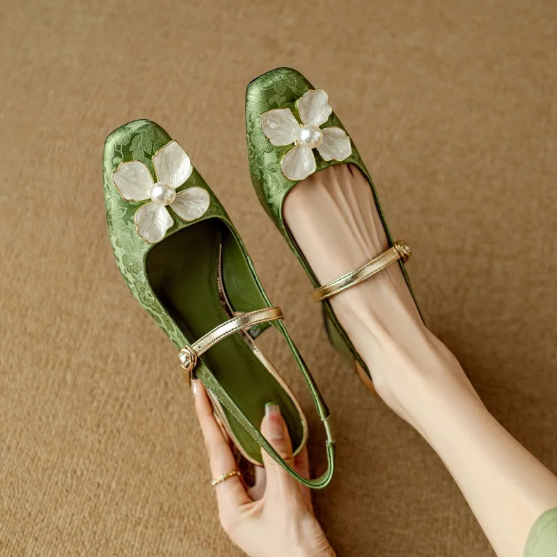 Arabella | Chaussures élégantes à détail floral
