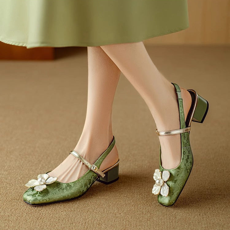 Arabella | Chaussures élégantes à détail floral