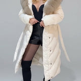 Aurelia | Manteau long avec fourrure