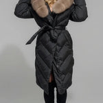 Aurelia | Manteau long avec fourrure