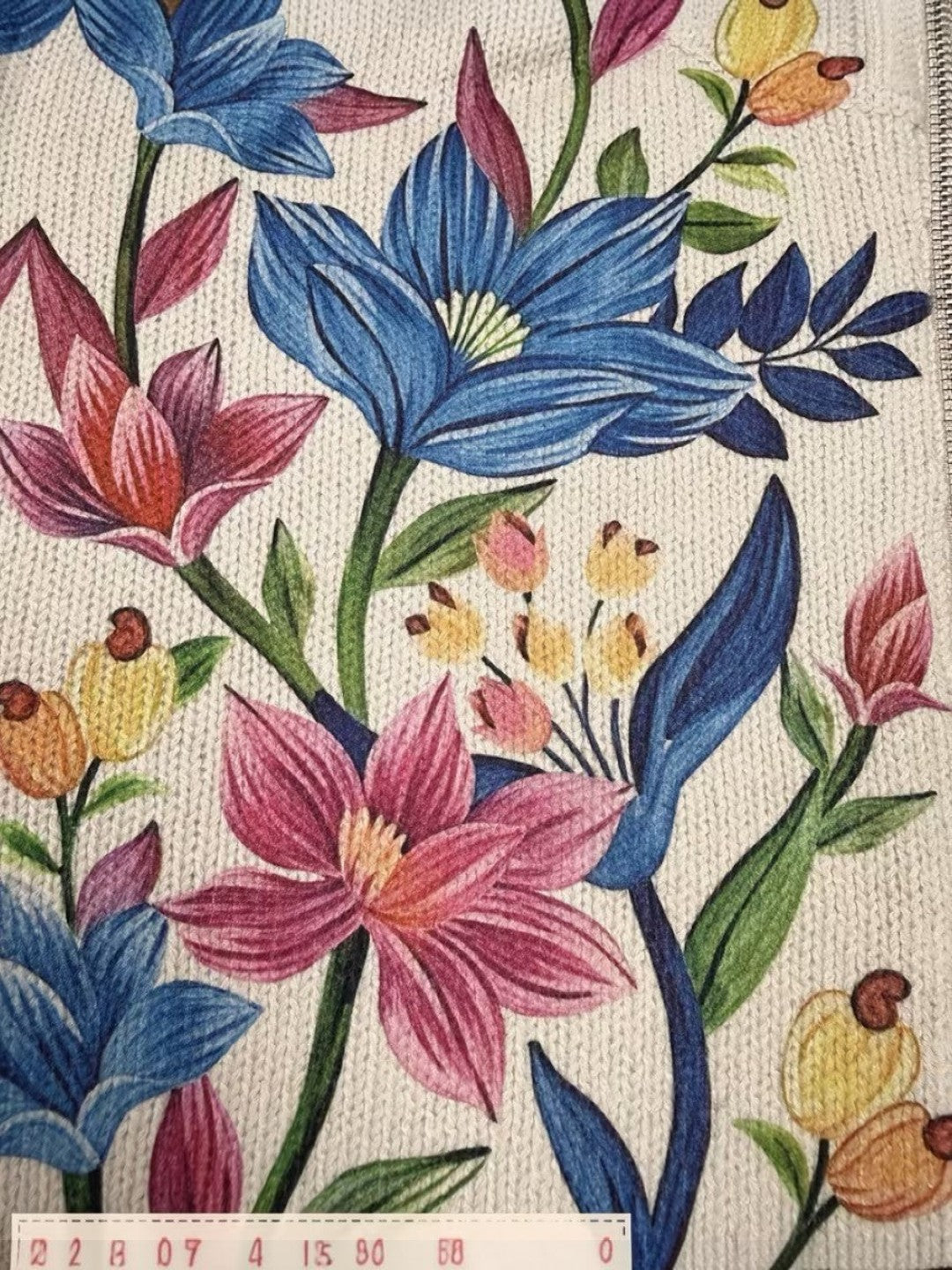 Bérangère | Cardigan à motif floral botanique