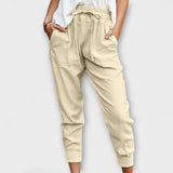 Blaire – Pantalon en lin mélangé coton