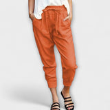 Blaire – Pantalon en lin mélangé coton