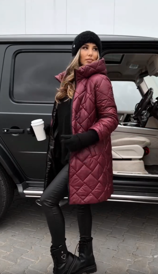Bogna, manteau matelassé