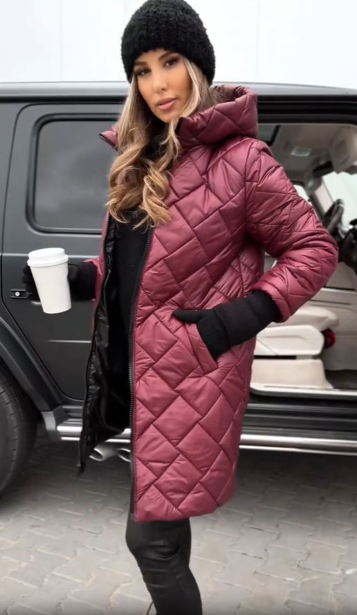 Bogna, manteau matelassé