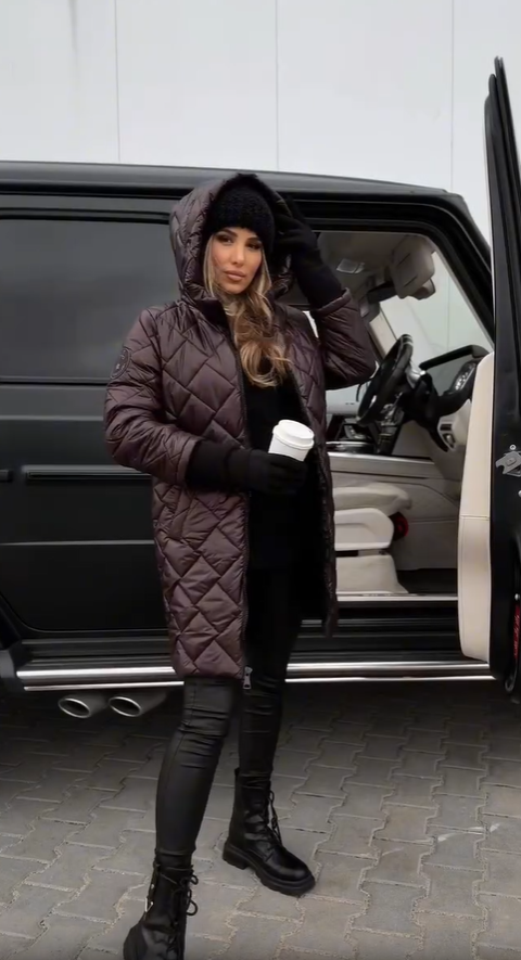 Bogna, manteau matelassé