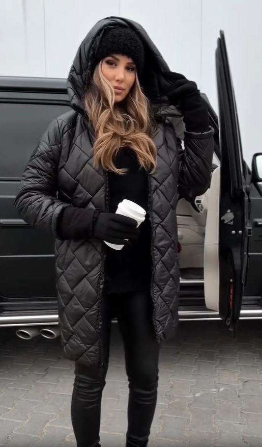 Bogna, manteau matelassé