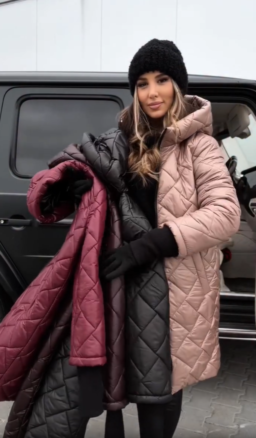Bogna, manteau matelassé