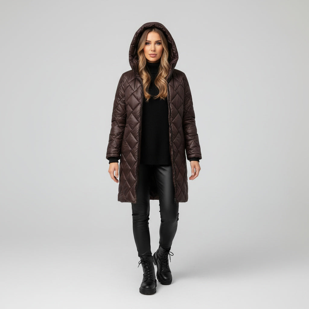 Bogna, manteau matelassé