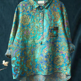 Capucine | Blouse décontractée femme au style rétro