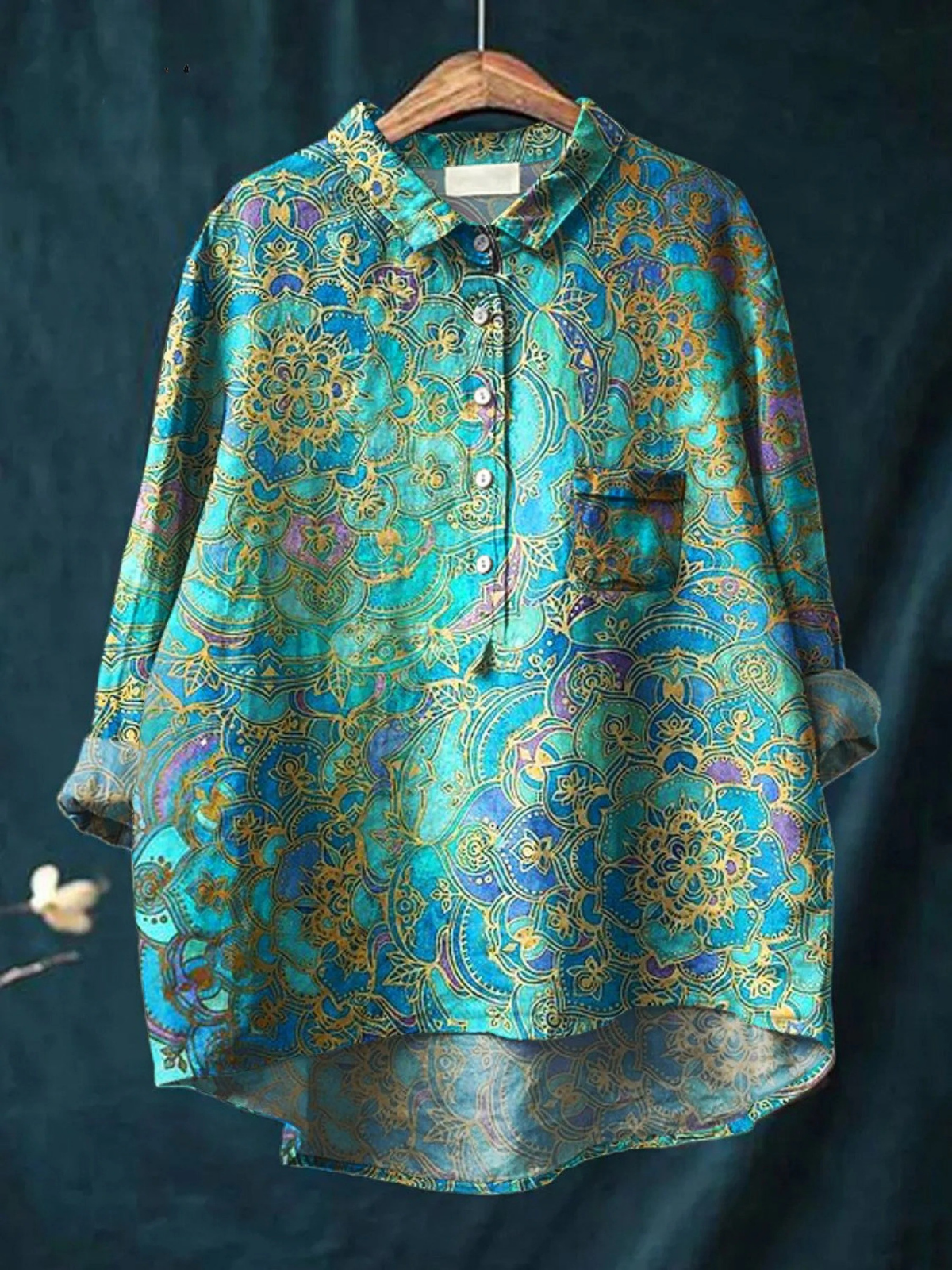Capucine | Blouse décontractée femme au style rétro