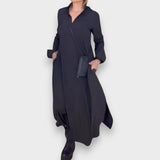 Cécile | Robe longue fendue sur les côtés