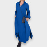 Cécile | Robe longue fendue sur les côtés
