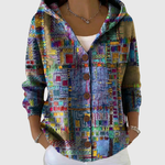 Kerensa | Cardigan à motif mosaïque