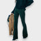 Clarisse | Pantalon en velours côtelé évasé
