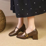 Coralie | Chaussures intemporelles à talon moyen