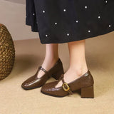 Coralie | Chaussures intemporelles à talon moyen